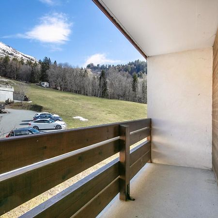 Le Cerf Des Alpages - Appt Cosy Pour 2 Lägenhet La Giettaz Exteriör bild